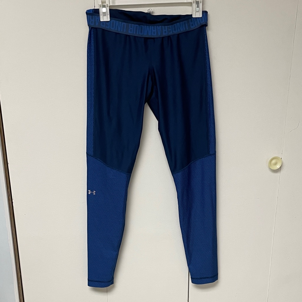 Under Armour Navy And Royal Blue Leggings